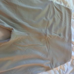 Lululemon leggings-cream